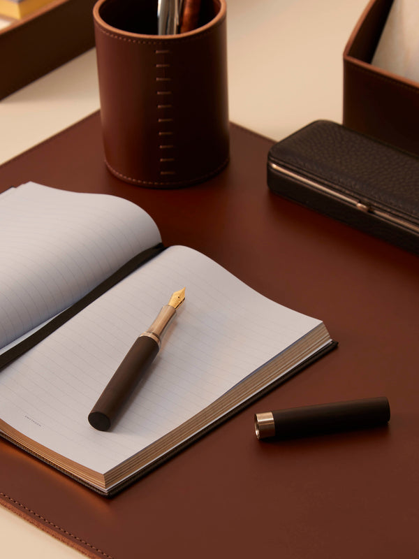 Atelier Fesseler - Paris Ebony Fountain Pen -  - ABASK