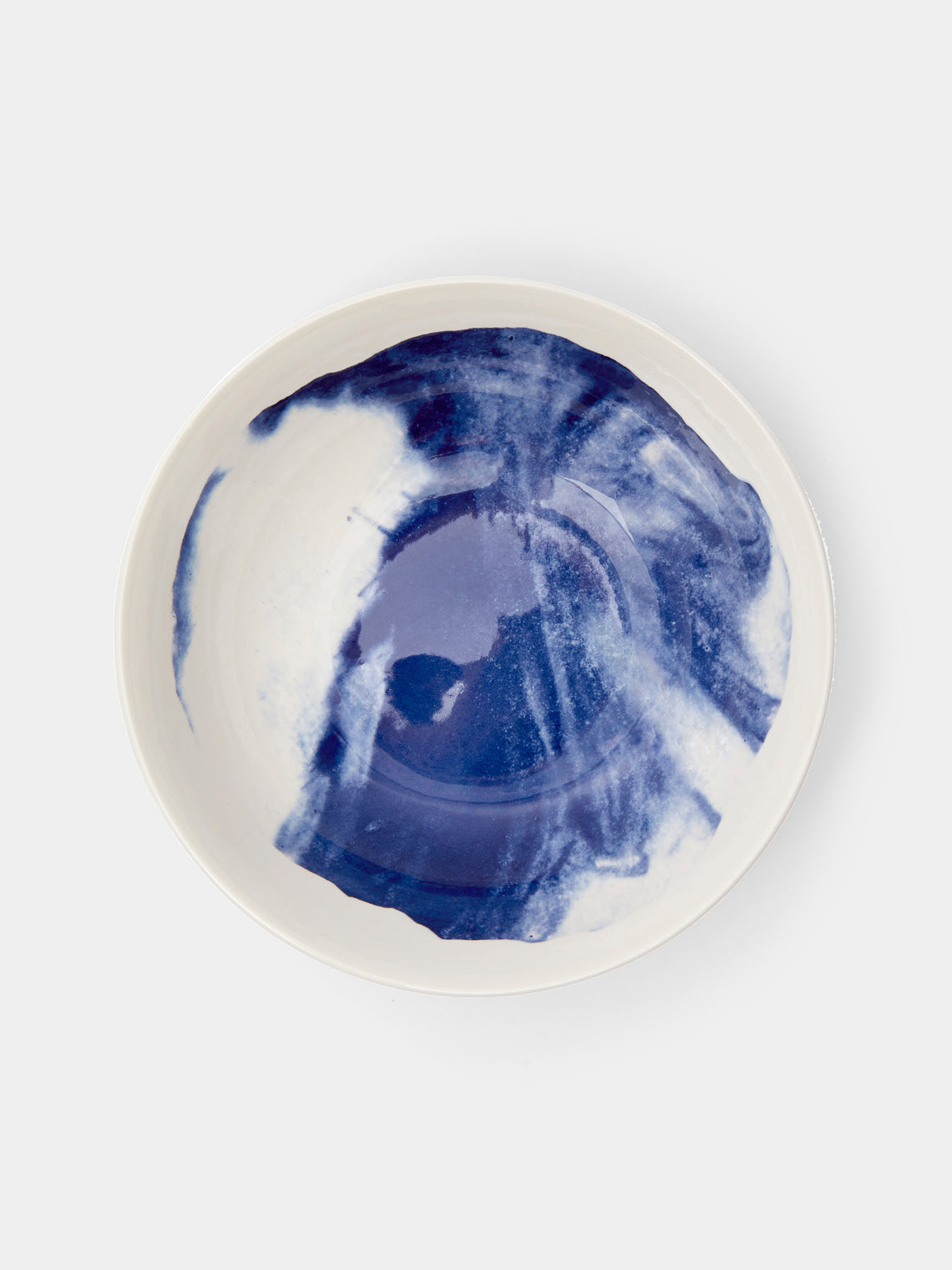 1882 Ltd. - Indigo Storm Ceramic Bowls (Set of 4) - Blue - ABASK
