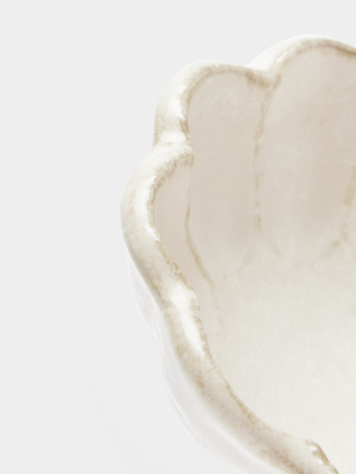 Kaneko Kohyo - Rinka Ceramic Condiment Bowls (Set of 4) - White - ABASK