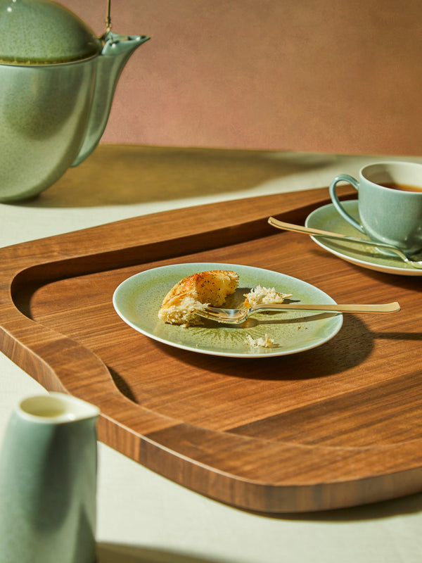 Jaune de Chrome - Todra Porcelain Side Plate -  - ABASK