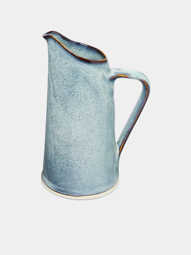 Mervyn Gers Ceramics - Hand-Glazed Ceramic Extra Large Jug - Blue - ABASK - 