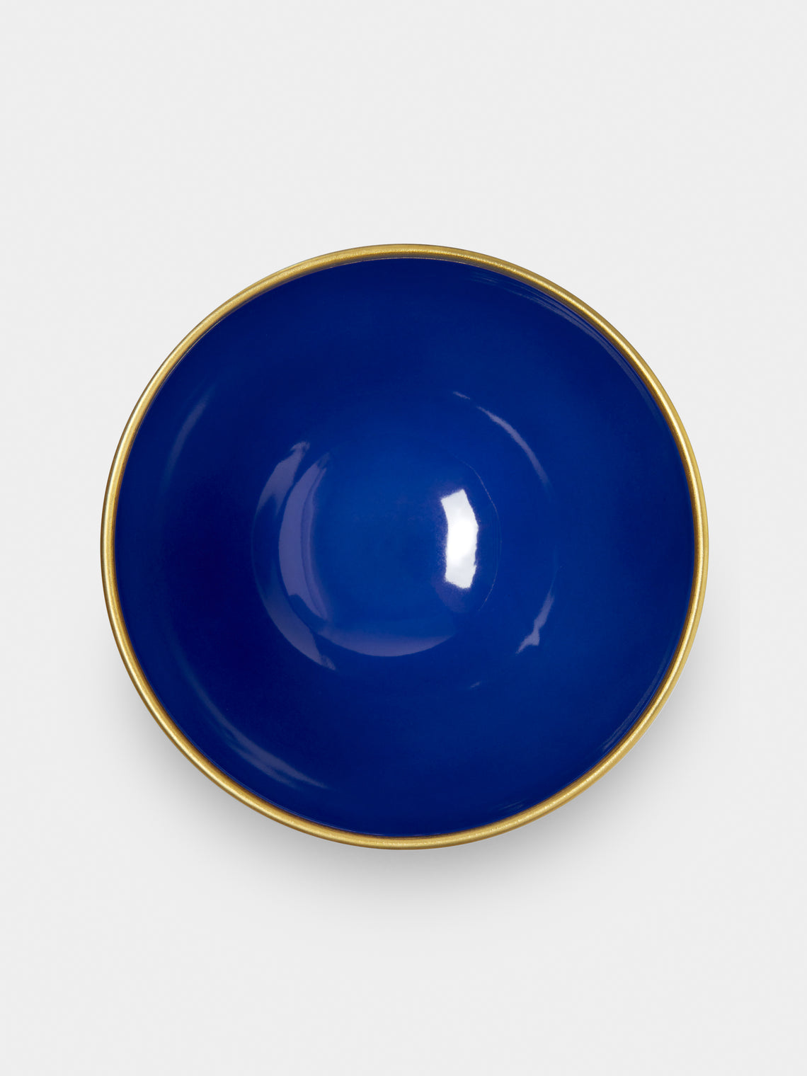 Ginori 1735 - Totem Porcelain High Bowl - Blue - ABASK