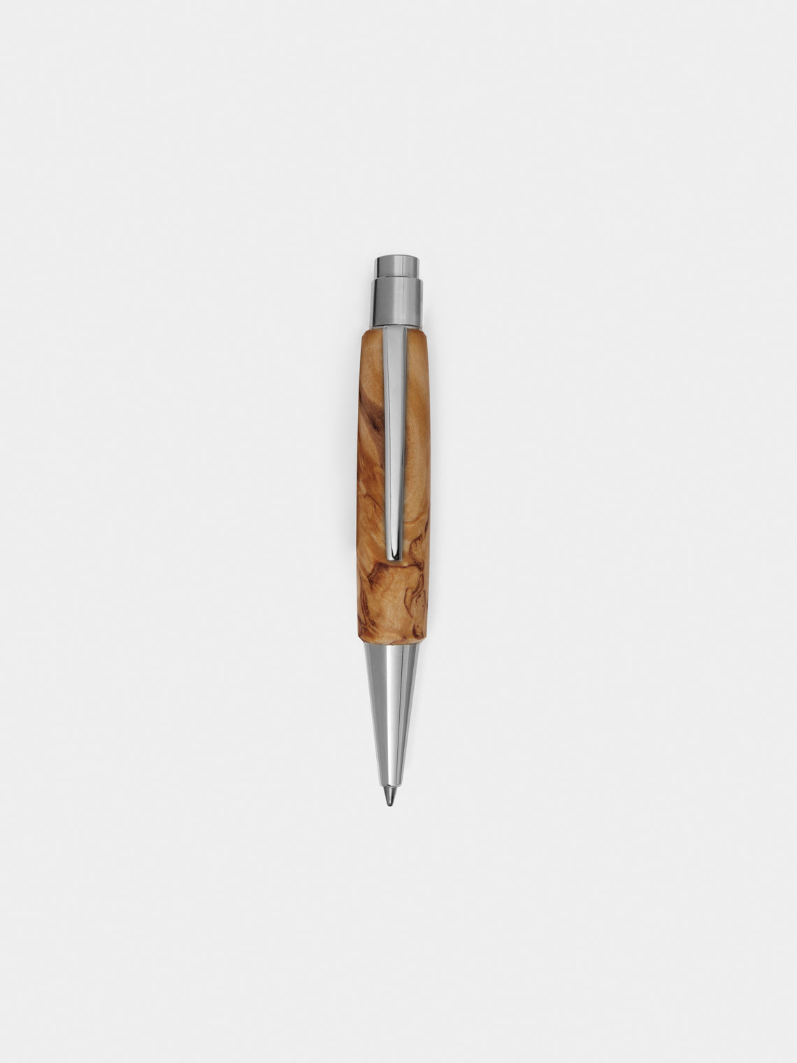 Atelier Fesseler - Berlin Finnish Birch Mini Ballpoint Pen - Brown - ABASK - 