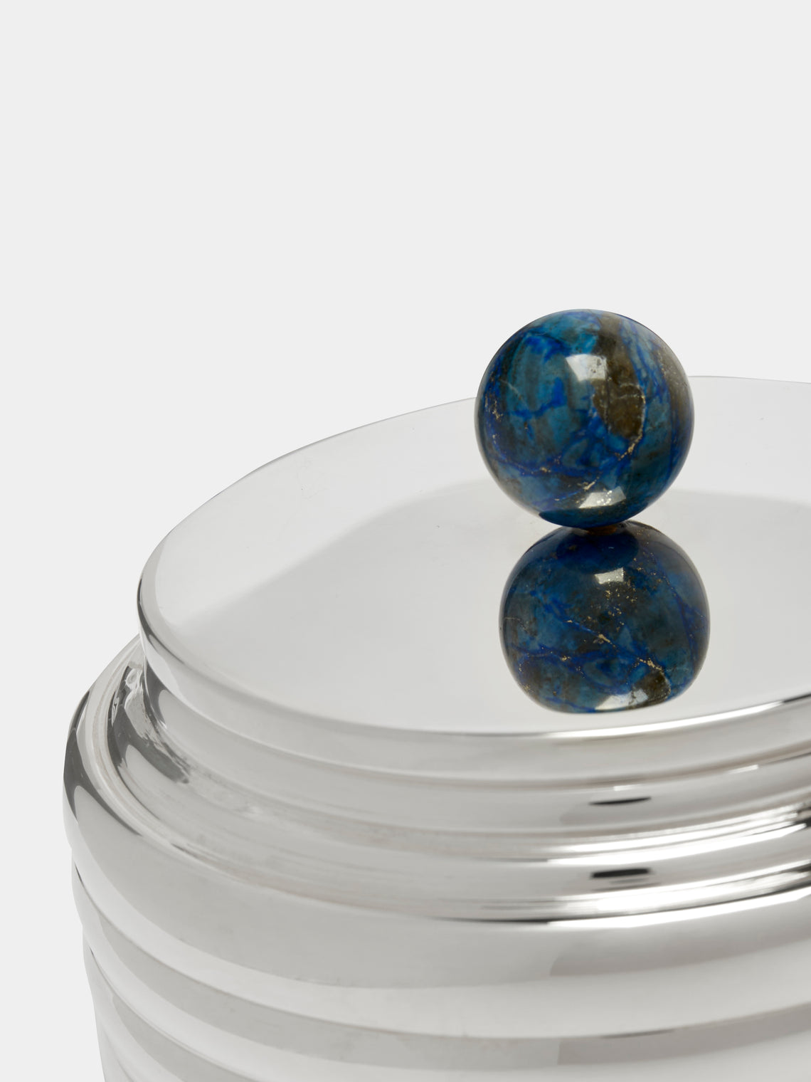 Jarosinski & Vaugoin - Sterling Silver and Lapis Box -  - ABASK