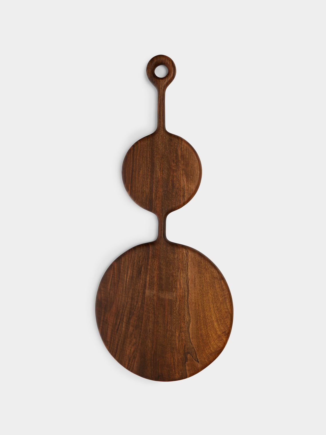 No. 2 Hand-Carved Oiled Walnut Serving Board