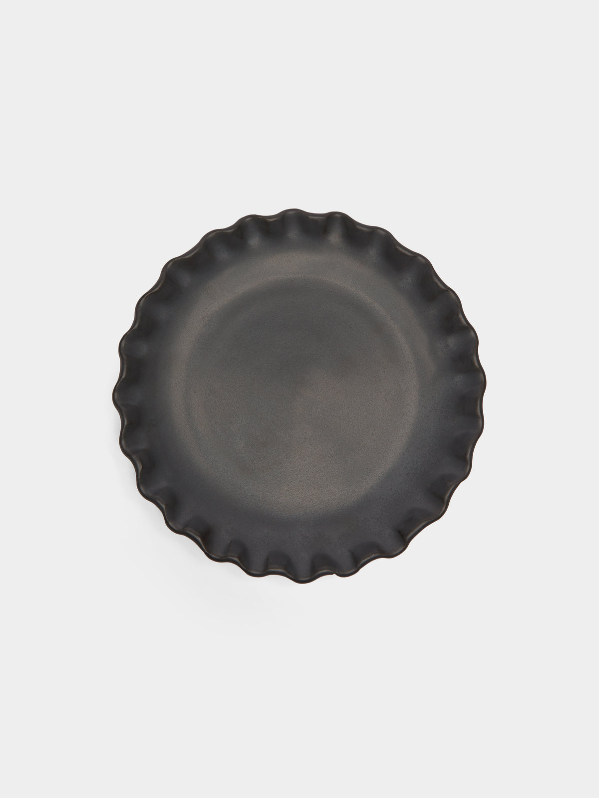 | Set of 4 | Hand-Glazed Ceramic Dessert Plates (6.5in/17cm)