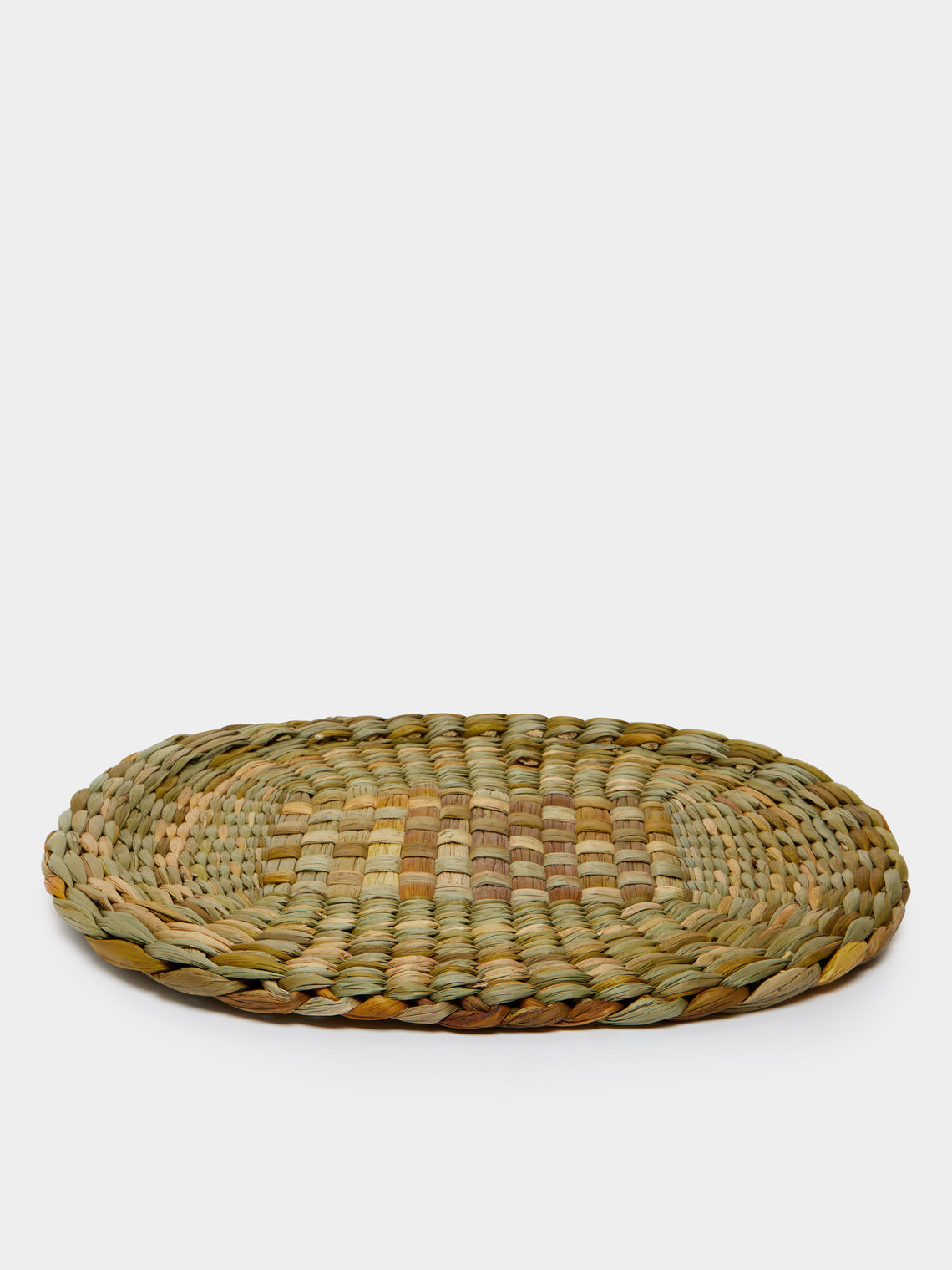 Rush Matters - Handwoven Rush Oval Placemat -  - ABASK