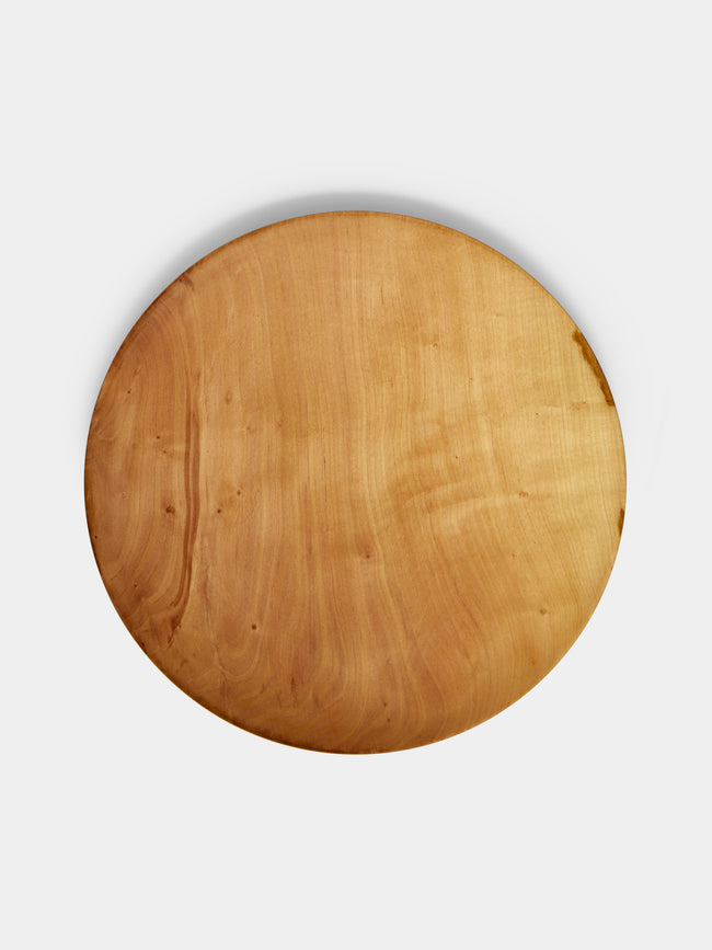 Antonis Cardew - Large Pear Wood Plate - Beige - ABASK - 