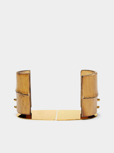 Carl Auböck - Bamboo and Brass Bookends -  - ABASK - 