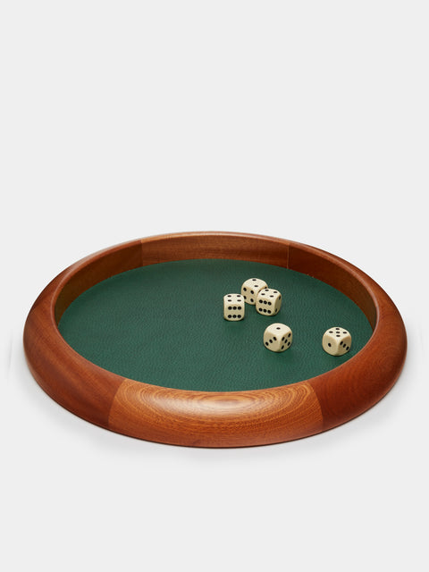 Dal Negro - Mahogany Dice Tray -  - ABASK - 