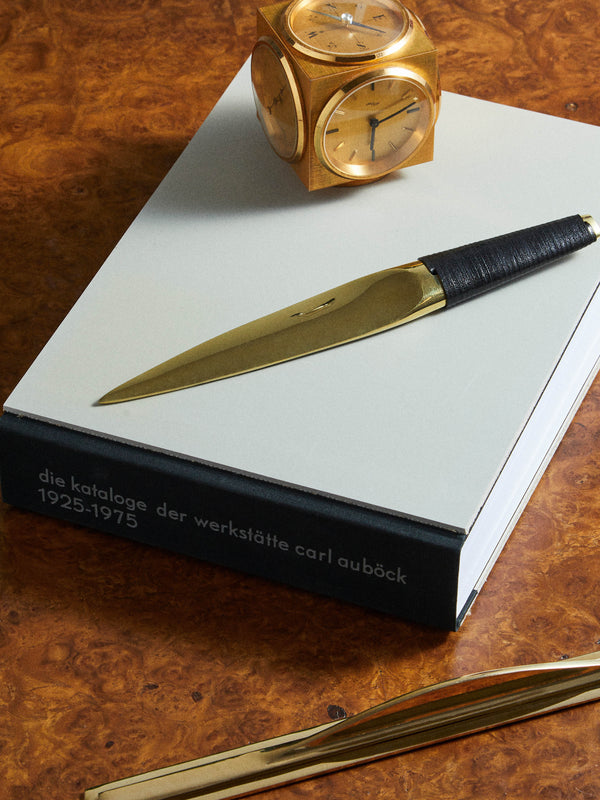 Carl Auböck - Brass and Leather Letter Opener -  - ABASK