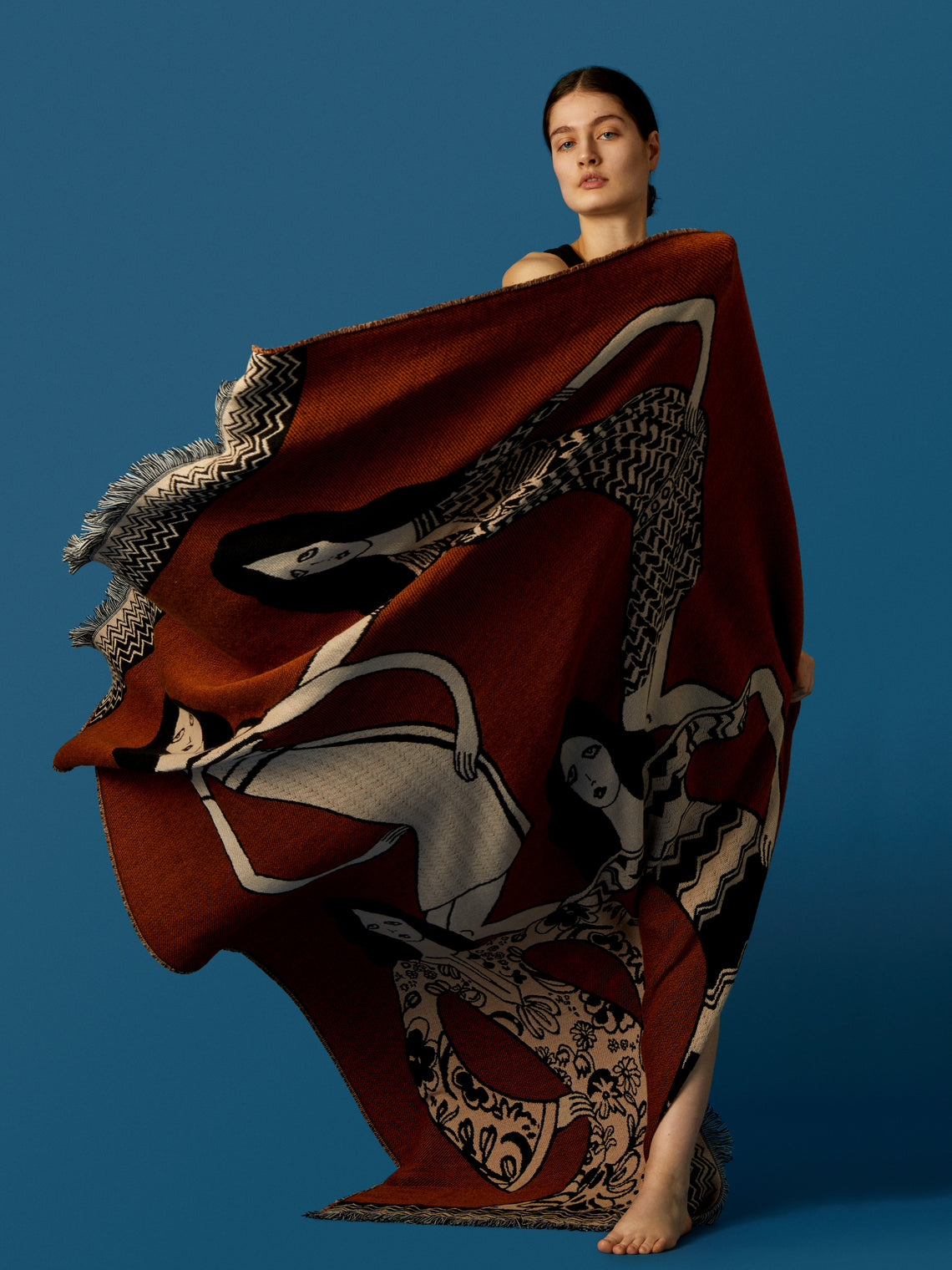 Missoni Home - Berenice Wool-Blend Throw - Brown - ABASK