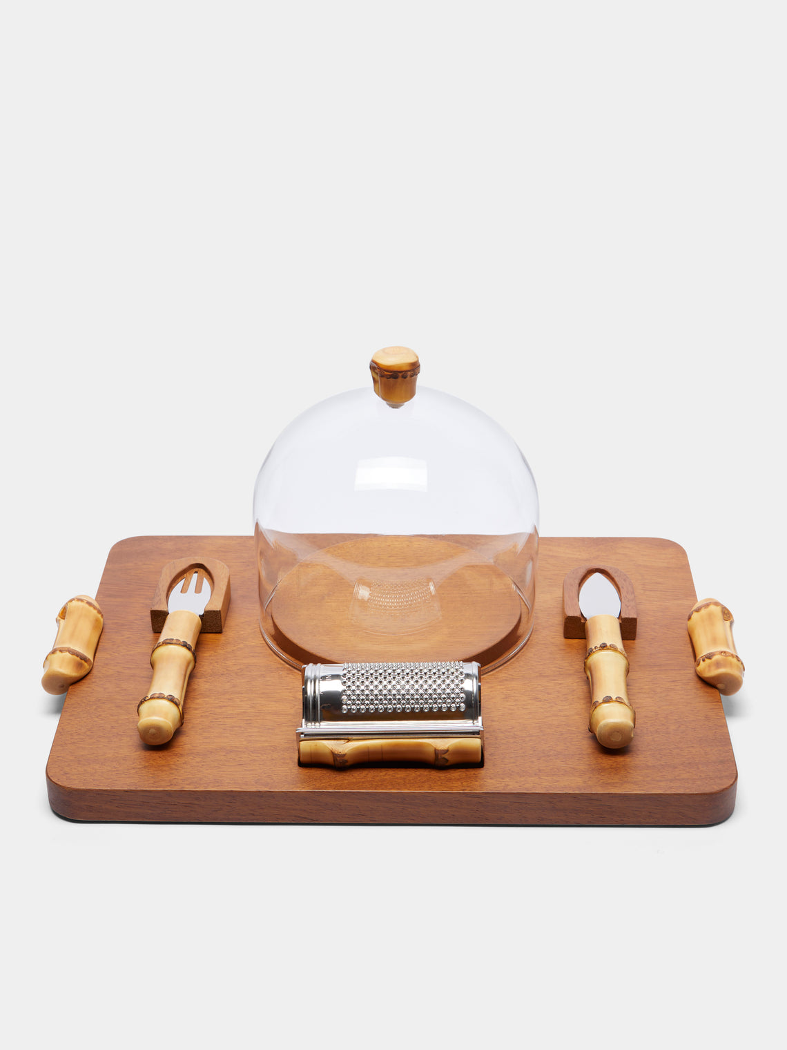 Lorenzi Milano - Bamboo Parmesan Cheese Set -  - ABASK - 