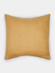Rose Uniacke - Large Felted Cashmere Cushion - Gold - ABASK - 