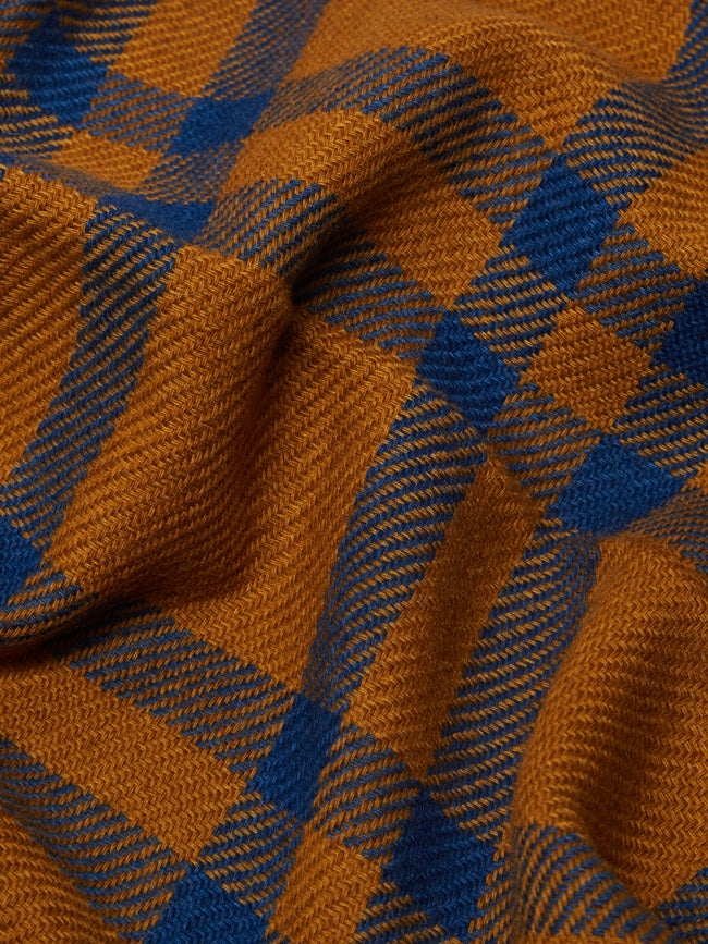 Denis Colomb - Nara Handwoven Himalayan Cashmere Blanket - Brown - ABASK