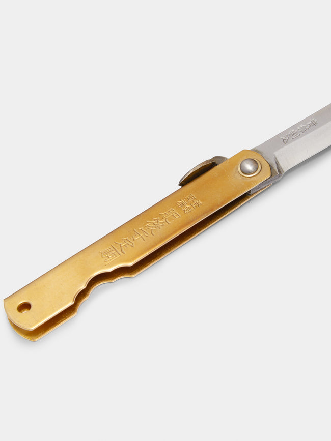 Banshu Hamono - Medium Folding Knife - Silver - ABASK