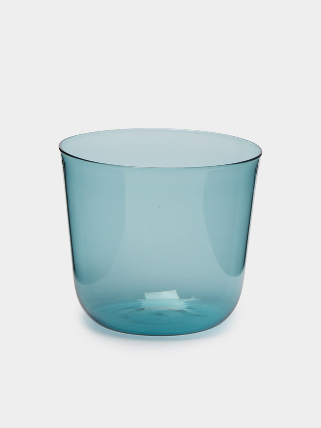 Yali Glass - Vienna Goto Murano Glass Tumbler (Set of 2) - Blue - ABASK - 