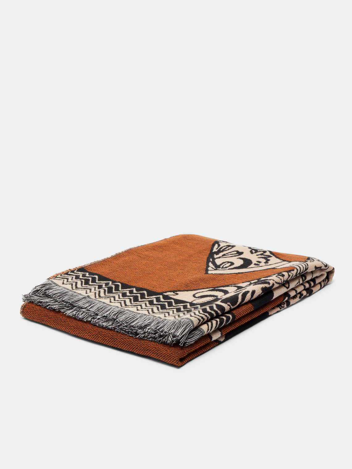 Missoni Home - Berenice Wool-Blend Throw - Brown - ABASK
