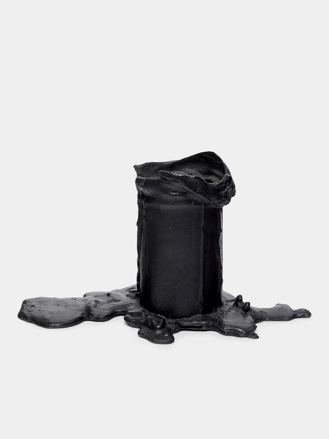 Osanna Visconti - Melted Hand-Cast Bronze Candle Holder -  - ABASK - 