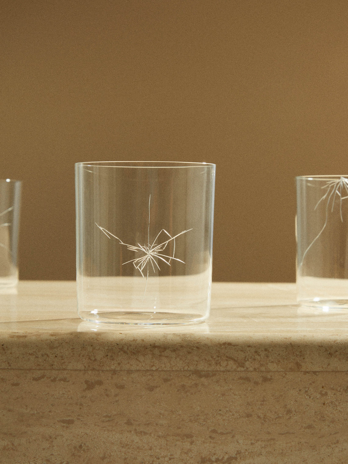 Lobmeyr - Crack Hand-Blown Crystal Tumbler -  - ABASK