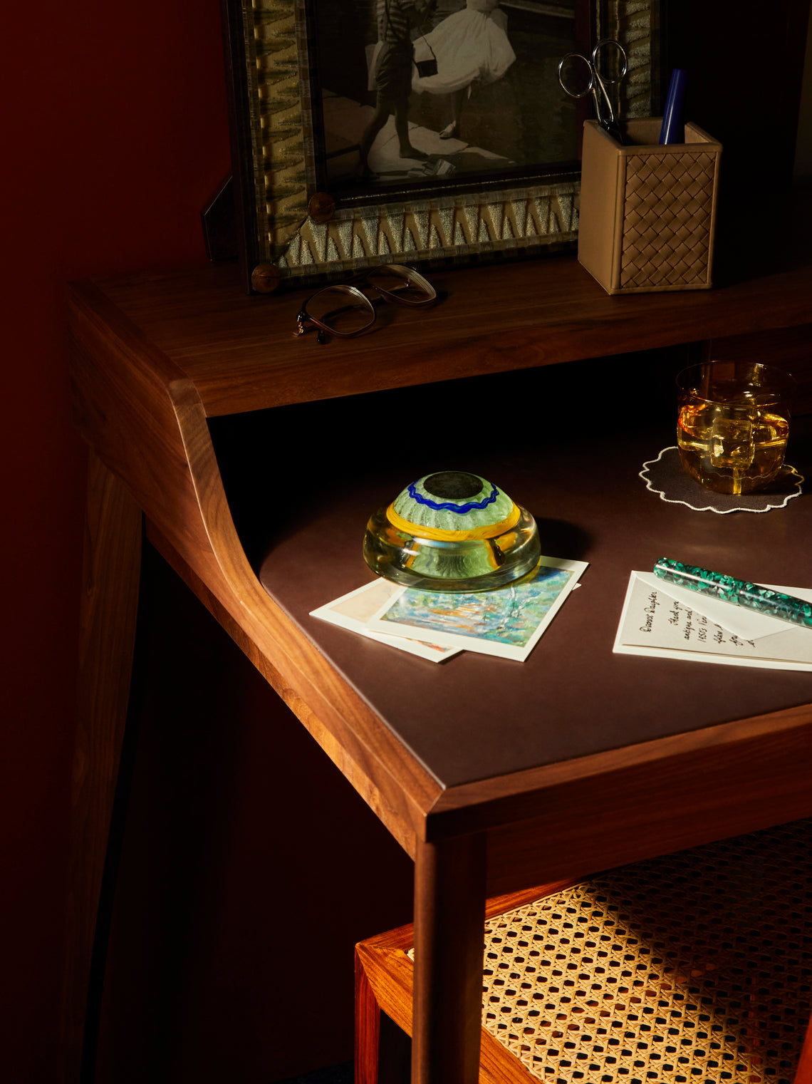 Striulli Vetri D'Arte - Occhio Hand-Blown Murano Glass Paperweight -  - ABASK