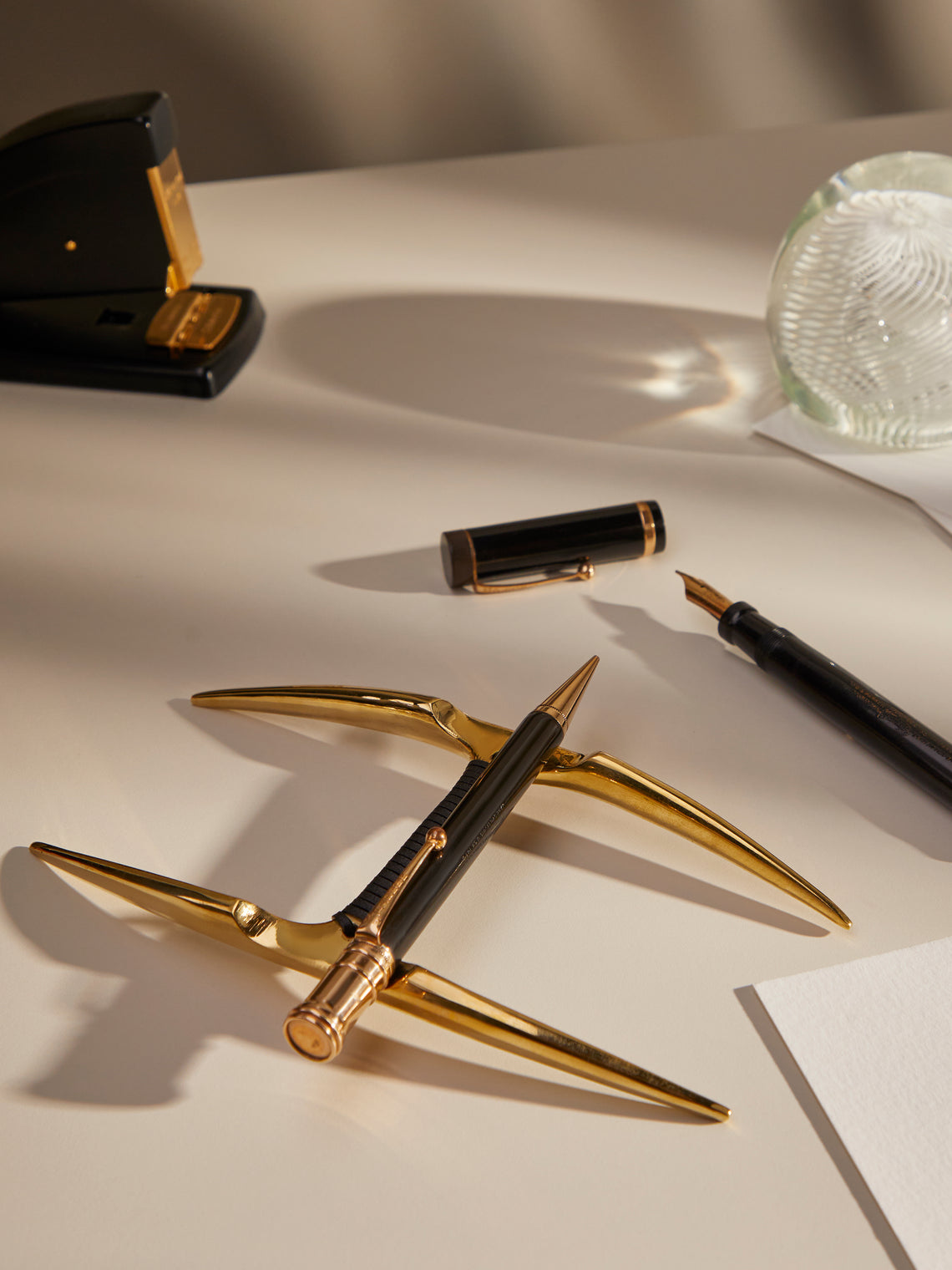 Antique and Vintage - 1926 Parker Duofold Pen & Pencil Set - Black - ABASK