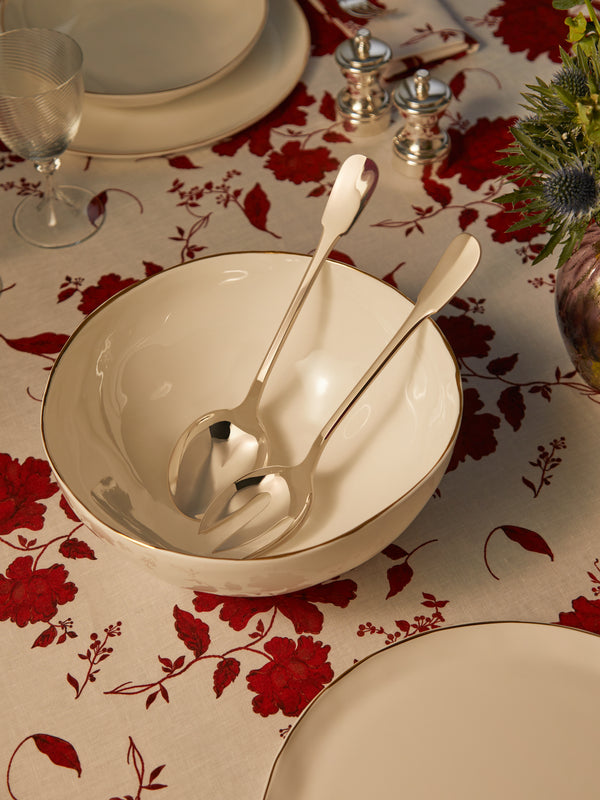 Christofle - Cluny Silver-Plated Salad Serving Spoon -  - ABASK