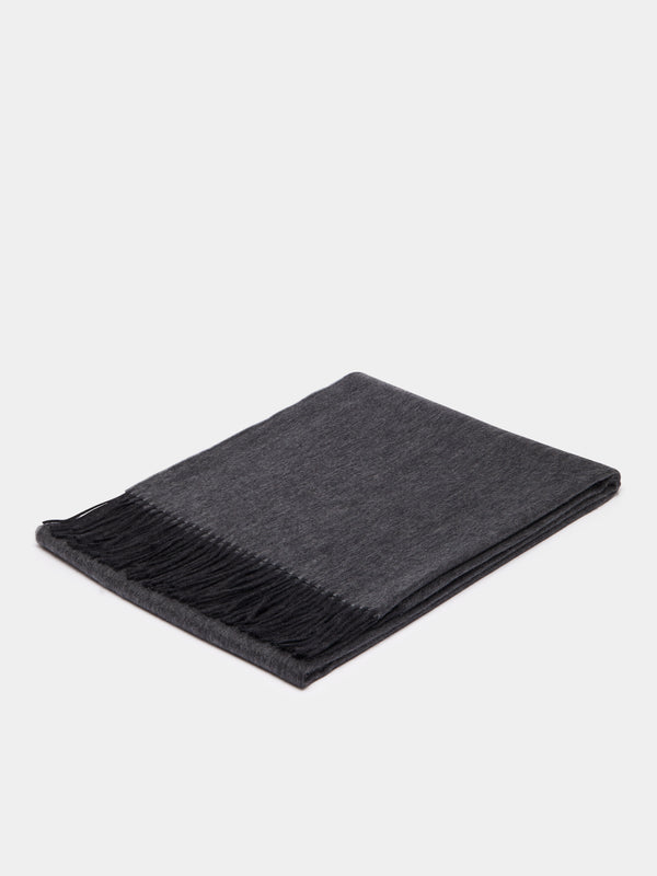 Begg x Co - Arran Cashmere Reversible Blanket -  - ABASK