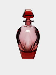 Moser - Bar Hand-Blown Crystal Decanter - Pink - ABASK - 
