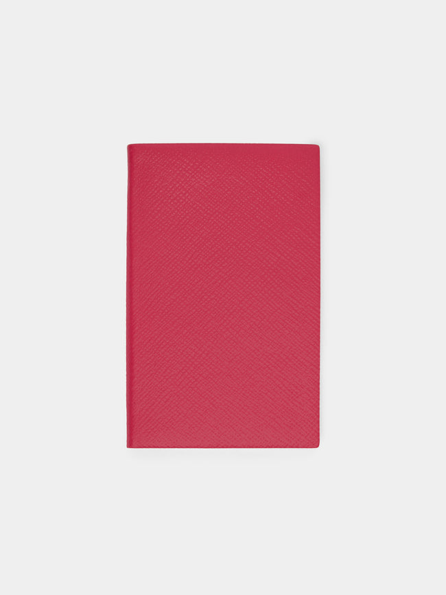 Smythson - Panama Leather Notebook - Pink - ABASK - 