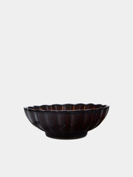 Kaneko Kohyo - Giyaman Urushi Ceramic Condiment Bowls (Set of 4) - Brown - ABASK - 