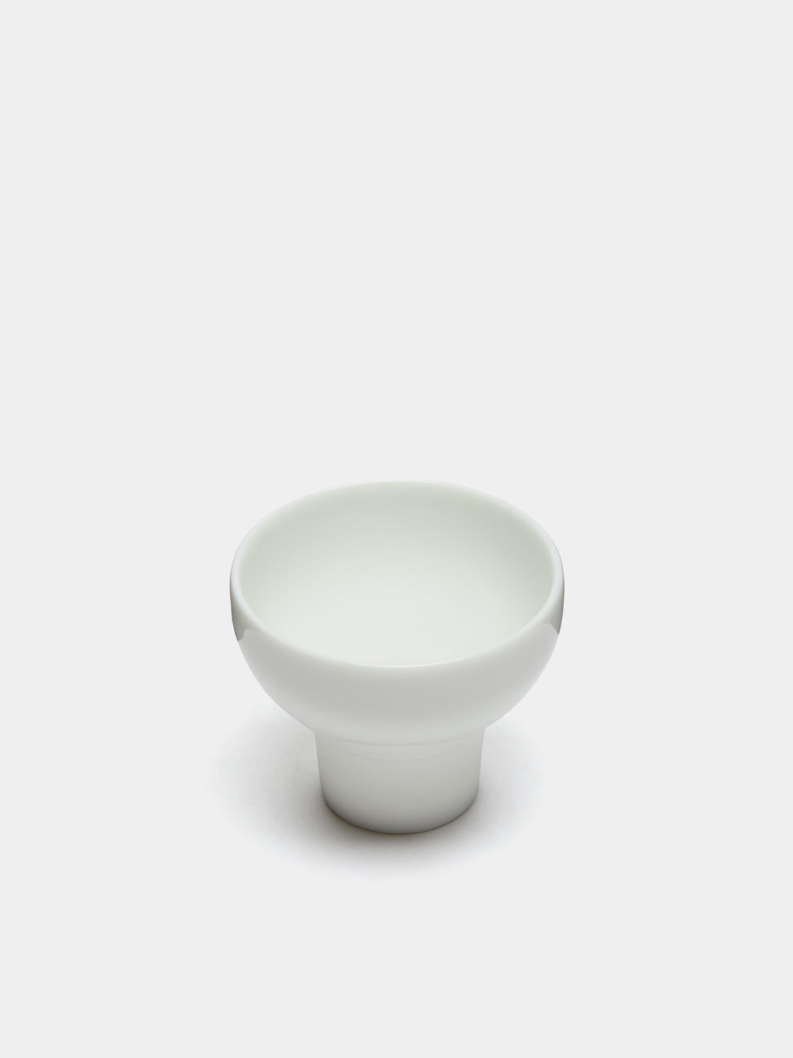 Kaneko Kohyo - Ikkonhai Ceramic Sake Cups (Set of 4) - White - ABASK