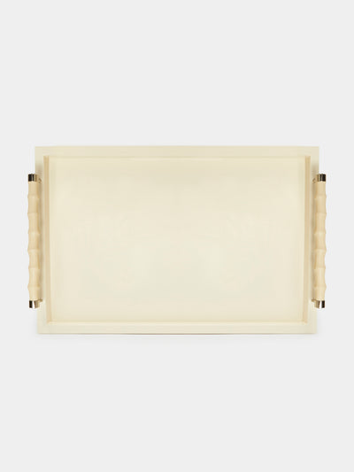 Riviere - Lacquered Leather Tray -  - ABASK - 