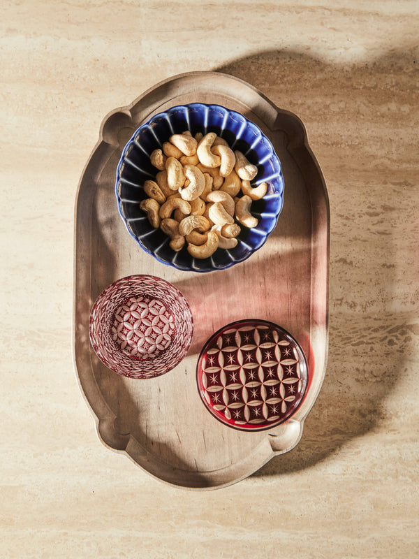 Kaneko Kohyo - Giyaman Urushi Ceramic Shallow Bowls (Set of 4) -  - ABASK