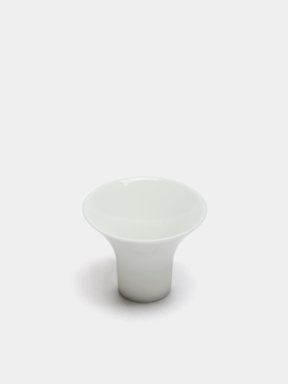 Kaneko Kohyo - Ikkonhai Ceramic Sake Cups (Set of 4) - White - ABASK