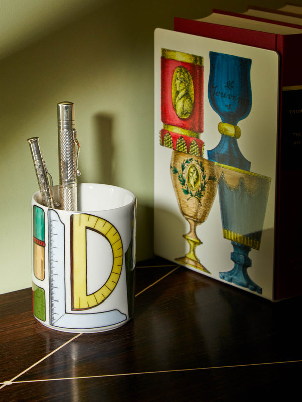 Fornasetti - Strumenti Scrittura Porcelain Pencil Holder -  - ABASK