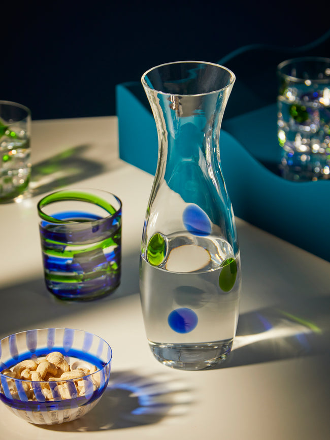 Carlo Moretti - Bora Murano Glass Carafe - Green - ABASK