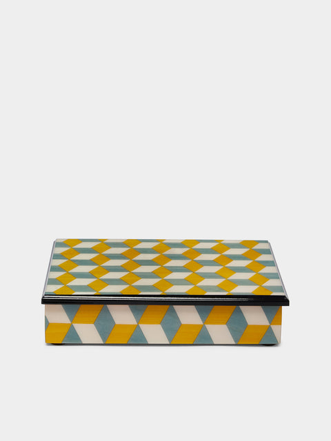 Biagio Barile - Geometric Wood Inlay Box -  - ABASK - 