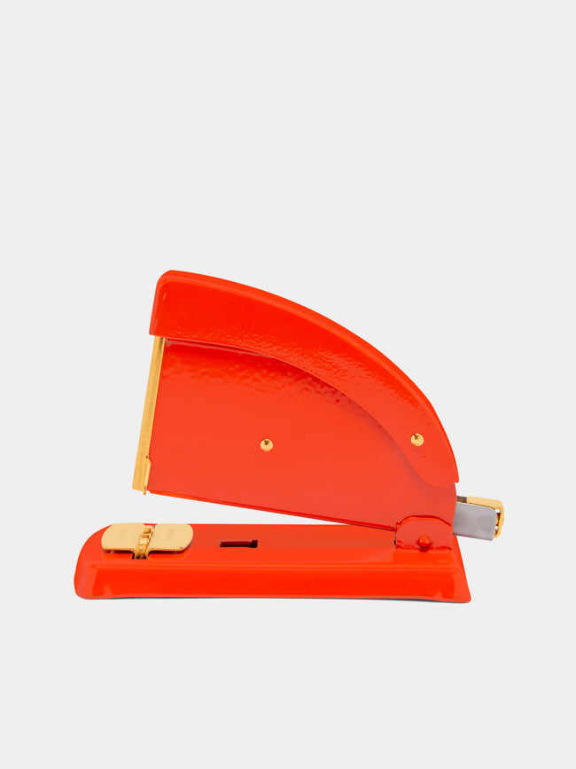 Orange Desk Stapler by Zenith