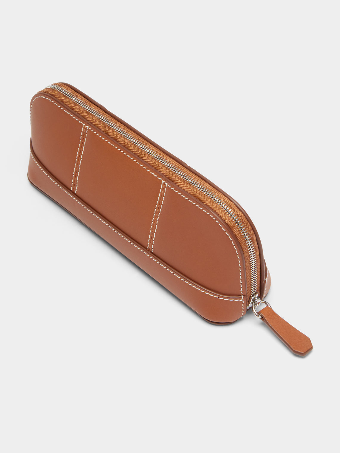 Connolly - Leather Pencil Case - Tan - ABASK