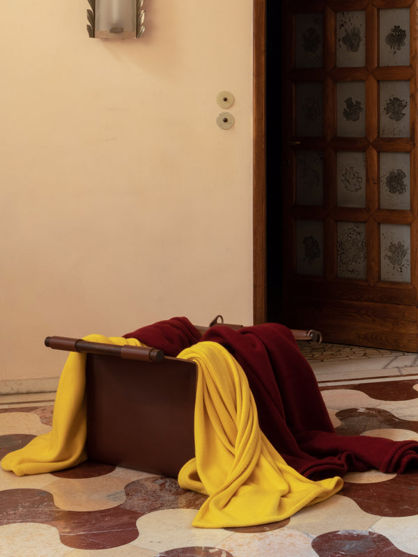 Rose Uniacke - Hand-Dyed Cashmere Large Blanket -  - ABASK