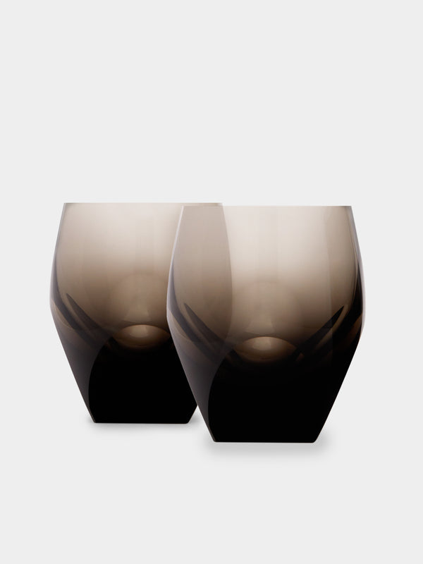 Moser - Bar Hand-Blown Crystal Whiskey Glasses (Set of 2) -  - ABASK