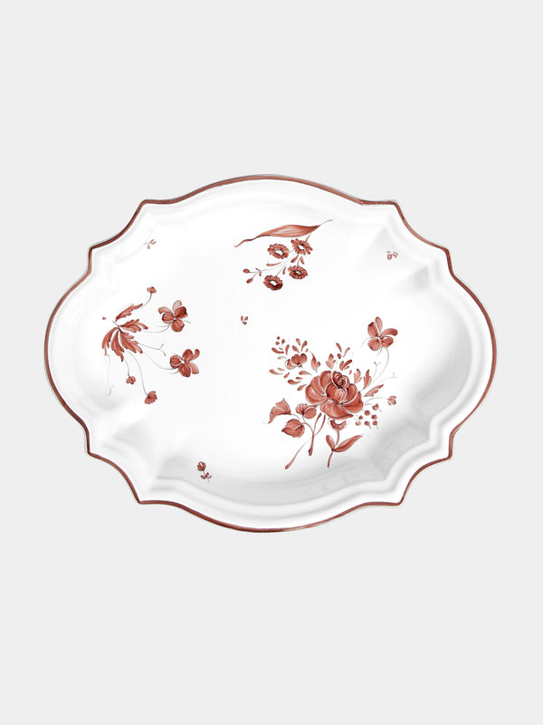 Z.d.G - Camaïeu Hand-Painted Ceramic Medium Serving Dish -  - ABASK - 