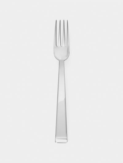 Wiener Silber Manufactur - Josef Hoffmann 135 Silver Plated Dessert Fork - Silver - ABASK - 