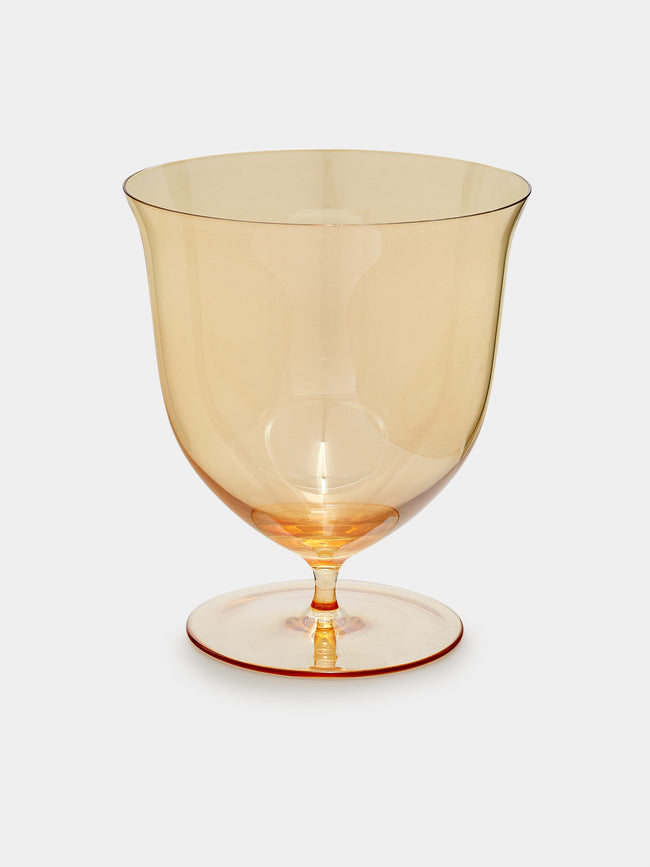 Lobmeyr - Gold Lustre Patrician Vase on Stem - Gold - ABASK - 