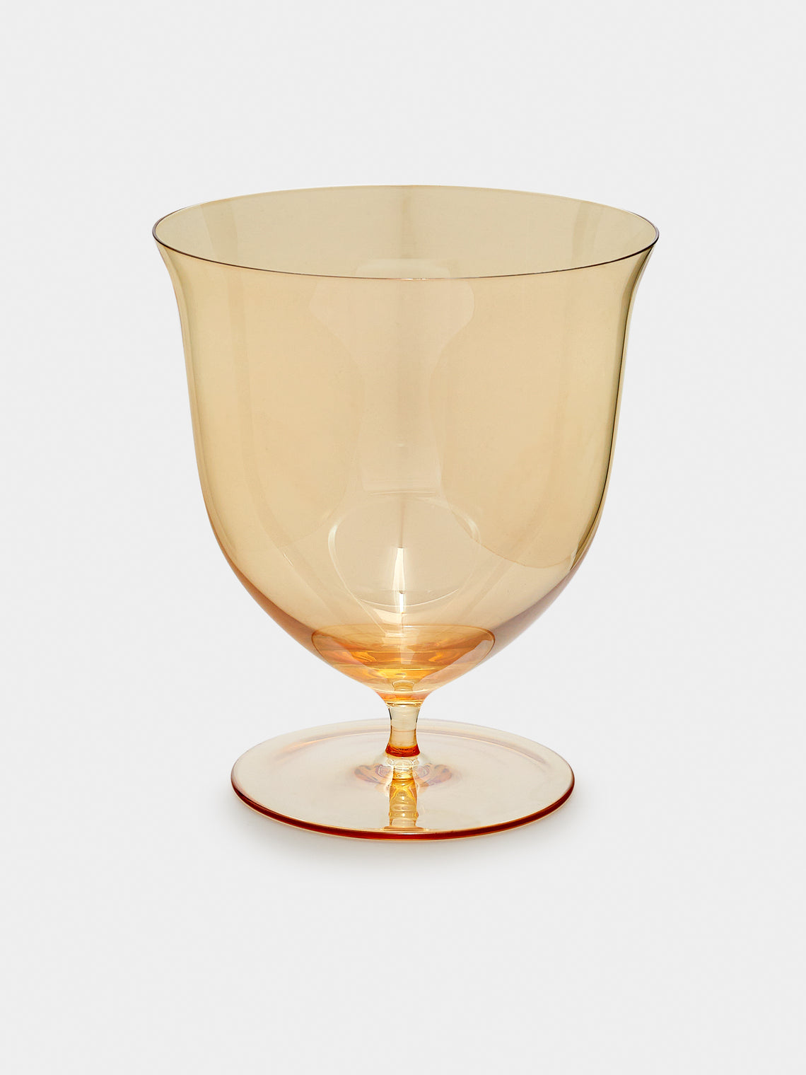 Lobmeyr - Patrician Gold Lustre Hand-Blown Crystal Vase - Gold - ABASK - 