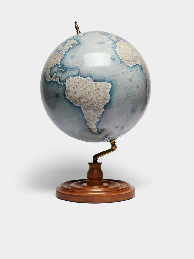 Bellerby & Co - The Livingstone Desktop Globe (36cm) - Blue - ABASK - 