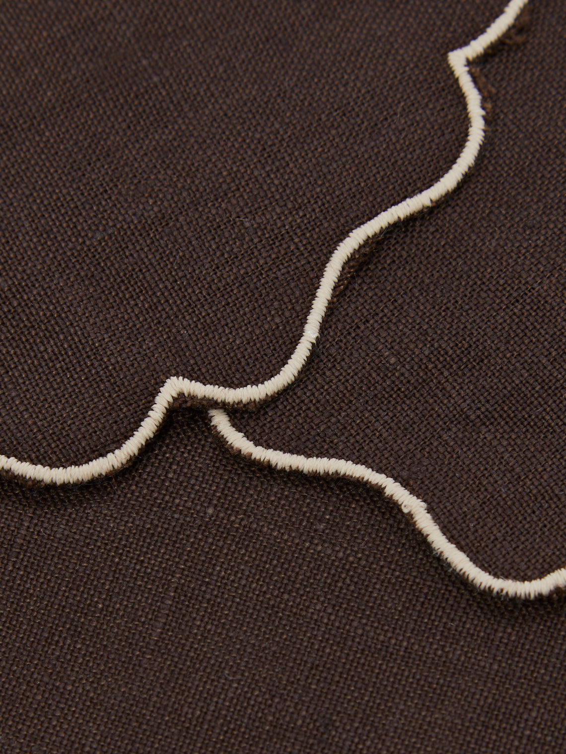 Los Encajeros - Valver Embroidered Linen Coasters (Set of 6) -  - ABASK