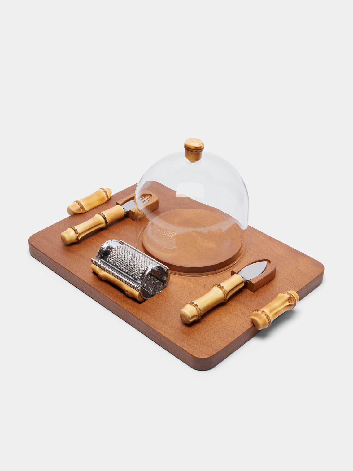 Lorenzi Milano - Bamboo Parmesan Cheese Set -  - ABASK