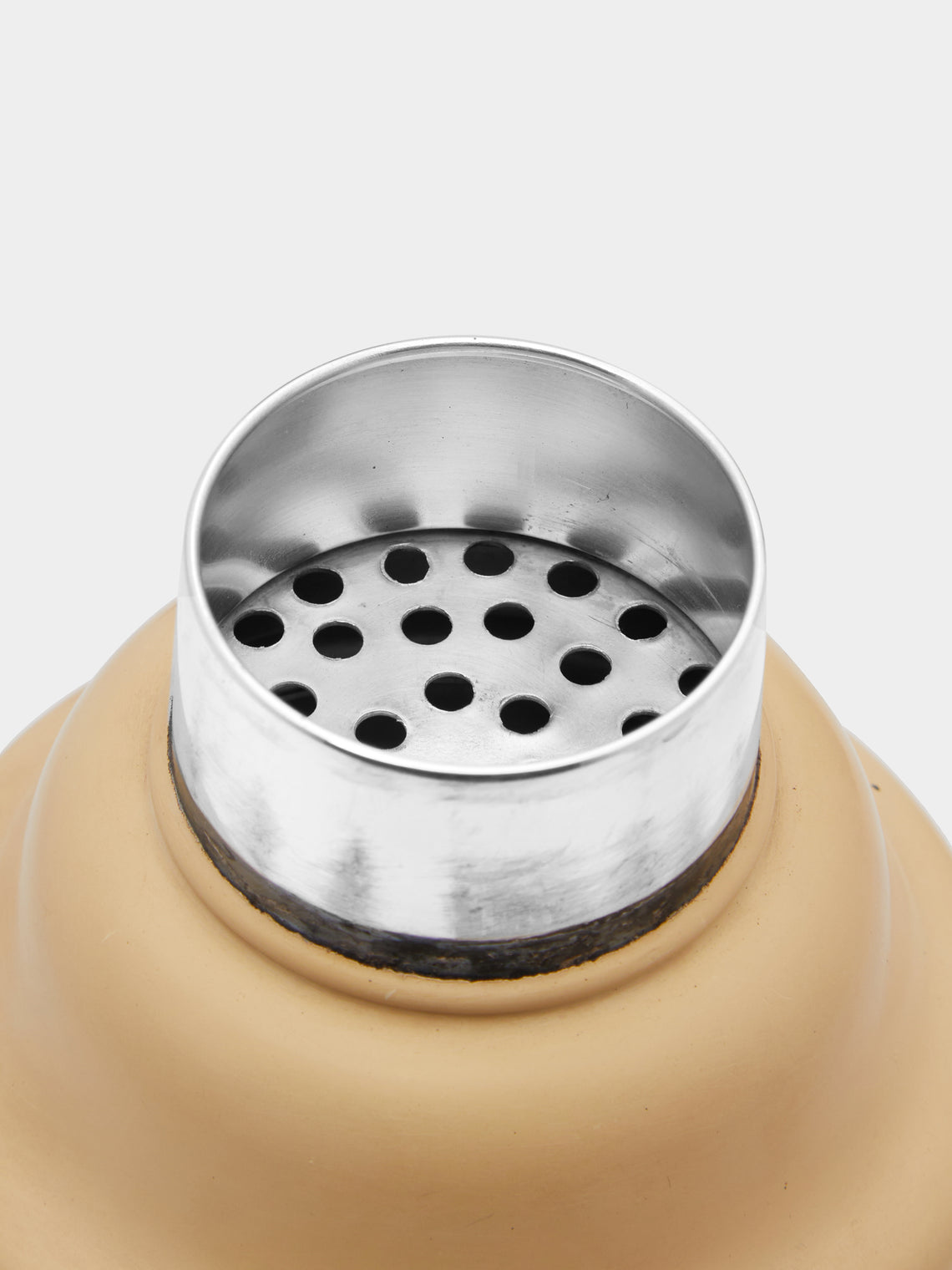 Antique and Vintage - 1920 Art Deco Silver Plated & Enamel Cocktail Shaker -  - ABASK